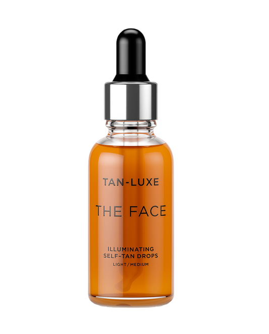 TAN-LUXE The Face - Illuminating Self-Tan Drops to Create Your Own Self Tanner, Cruelty & Toxin Free